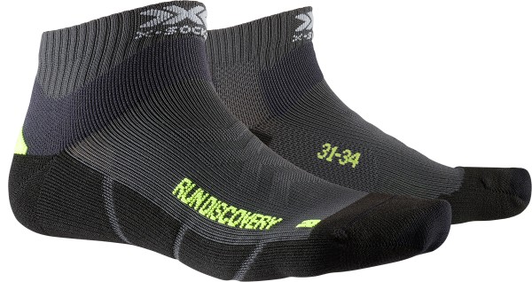 X-SOCKS JR Run Discovery yellow/black 24-26