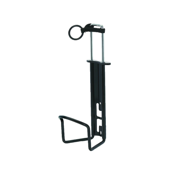 Bidonhalter, CAGE FLEX PET Flaschen 1-1.5 l verstellbar Alu
