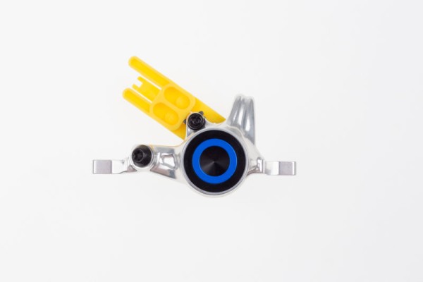 Magura Bremssattel MT Trail Carbon HR 2-Kolben chrom, Blende blau, inkl. Belge