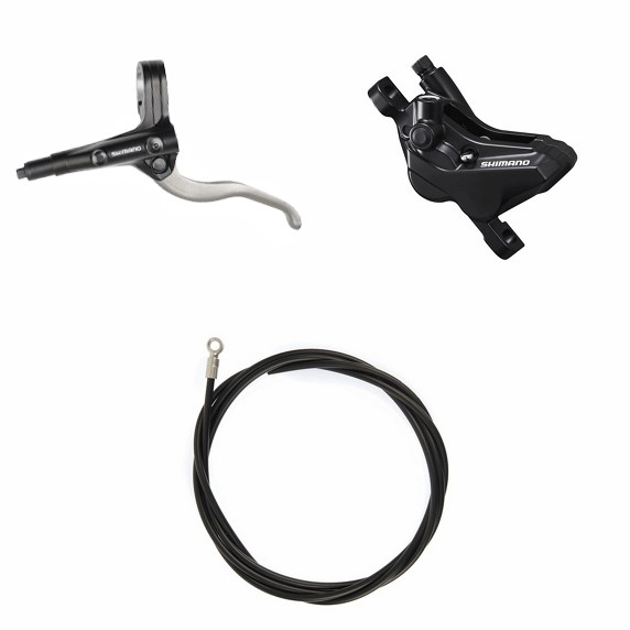 Shimano Scheibenbremsen-Set BR-MT420 mit BL-MT401 vorne silber