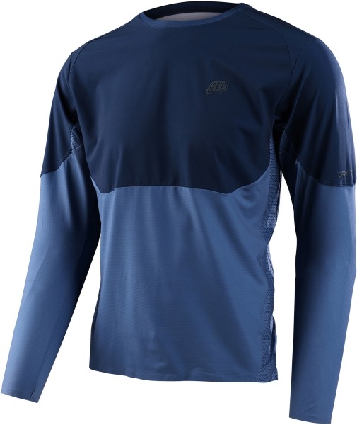 Troy Lee Designs Drift LS Jersey Men S, Blue Mirage