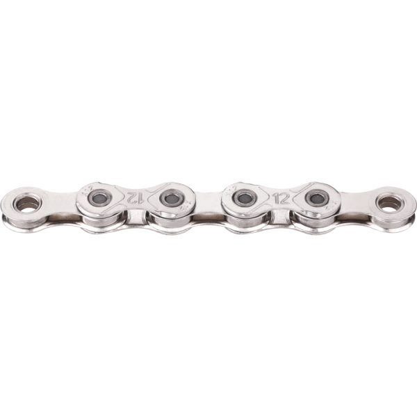 KMC Kette, X12 silver, Waxed, 126 Glieder