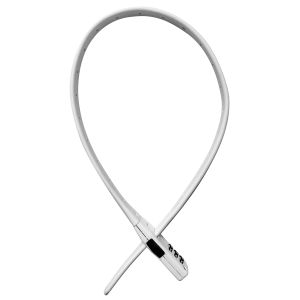 Incirca Rasterschloss, Zahlen, weiss, Länge: 48 cm, Ø 11 mm, 10er Set