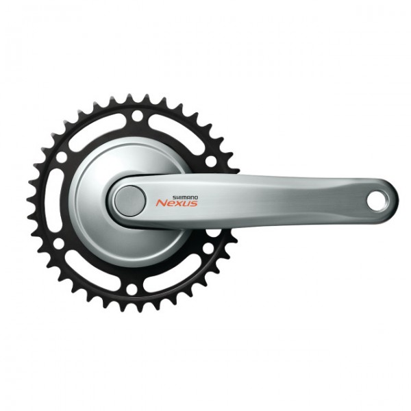 Shimano Kettenradgarnitur Nexus FC-C6000 4-kant 170 mm 33 silber