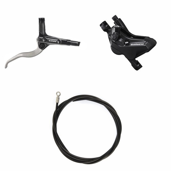 Shimano Scheibenbremsen-Set BR-MT420 mit BL-MT401 hinten silber