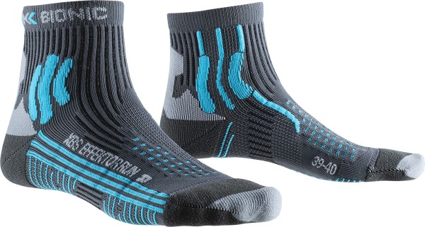 X-SOCKS Women Effektor Running charcoal/effektor turquoise