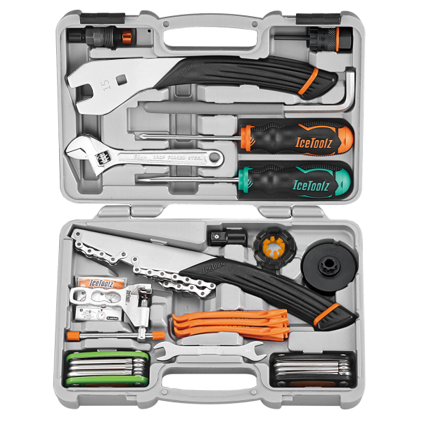 IceToolz Werkzeug, Ultimate, Werkzeugset grau, 29-teilig, 82A8