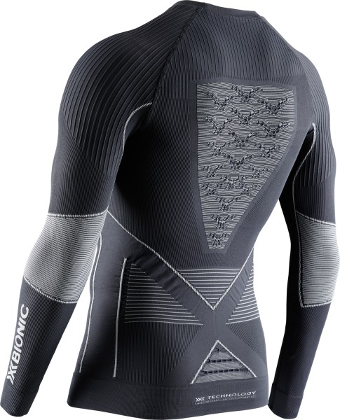X-BIONIC Men Energy Accumulator 4.0 Shirt LG SL charcoal/pearl grey