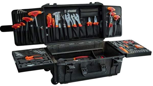 Unior Bike Master Werzeug-Set im Koffer, 96-Teilig
