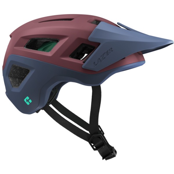 LAZER Unisex MTB Coyote KinetiCore Helm cosmic berry blue