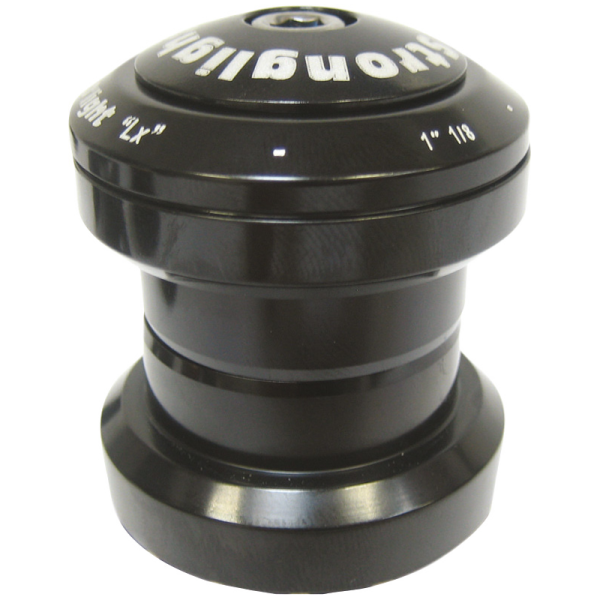 Steuersatz, O`LIGHT LX, Ahead, 1"1/8-1"1/8, 7075, black