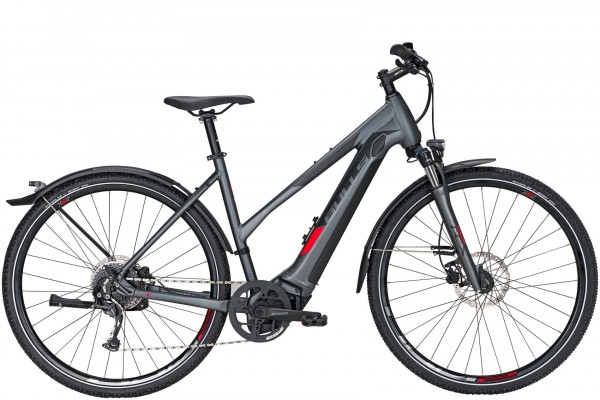 Bulls Cross Flyer Evo Trapez 50cm Grau Matt