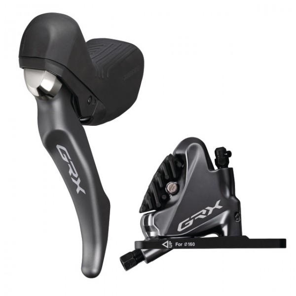 Shimano Scheibenbr-Set GRX BR-RX810 vorne BR-R810 und ST-RX810-LA Remote Box