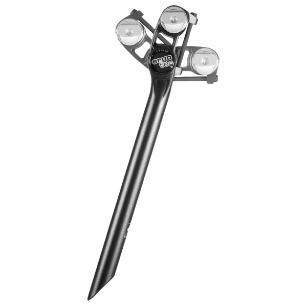Ergotec Sattelstütze, FUTURA 27.2 x 400mm Versatz:-10°/+50° L4 schwarz