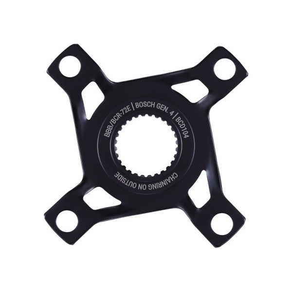 BBB Spider E-BikeMount Bosch Gen.4 Lochkreis 104mm, Stahl