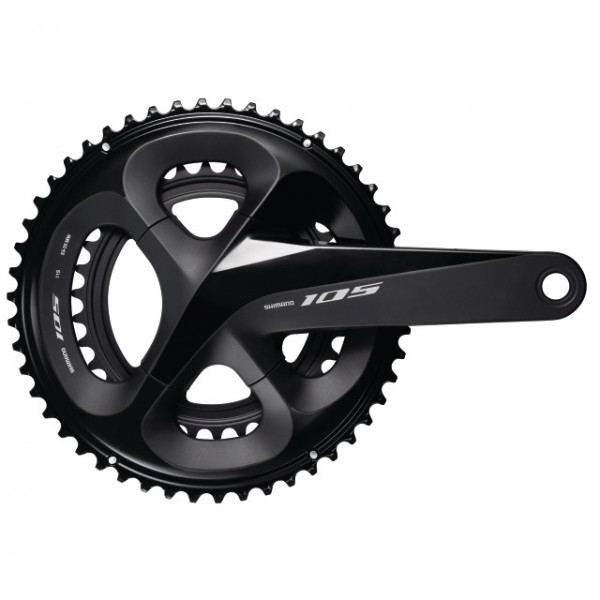 Shimano Kettenradgarnitur 105 FC-R7000 HT II 170 mm 50x34 schwarz Box