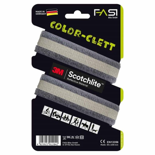Fasi Color-Clett Binde grau