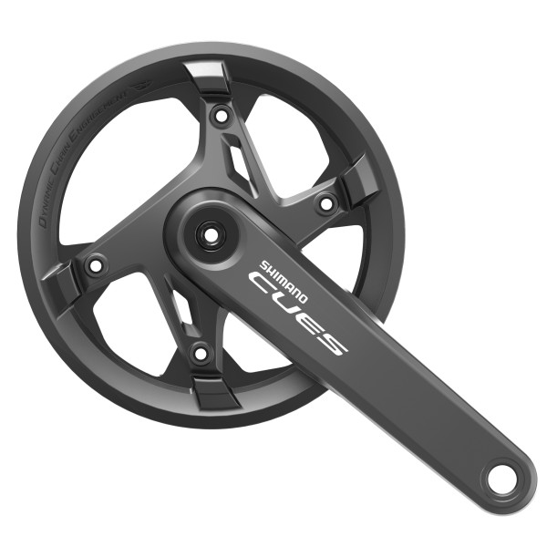 Shimano Kettenradgarnitur CUES FC-U6000 175 mm 40 Zähne Hosenschutz
