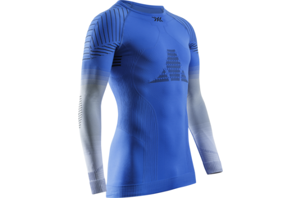 X-BIONIC Men Invent FX Shirt LG SL blossom blue/light grey/optical white