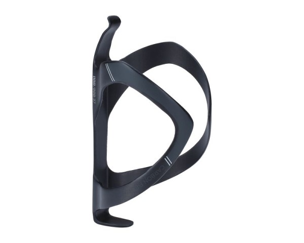 BBB Bidonhalter Fibercage schwarz matt, UD-Carbon 24g, inkl. Aluschrauben
