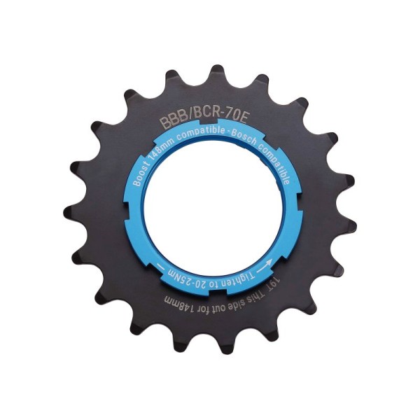 BBB Kettenblatt eBike Bosch 19Z Boost kompatibel, mit Lockring