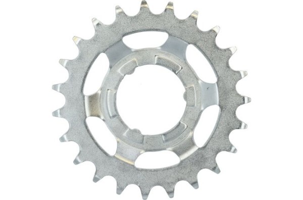 Shimano Zahnkranz Nexus SMGEAR 1-Gang 23 Zähne / 2.3 mm silber offen