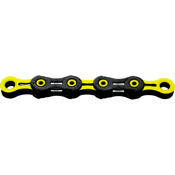 KMC Kette, X11 DLC, black/yellow, 118 Glieder