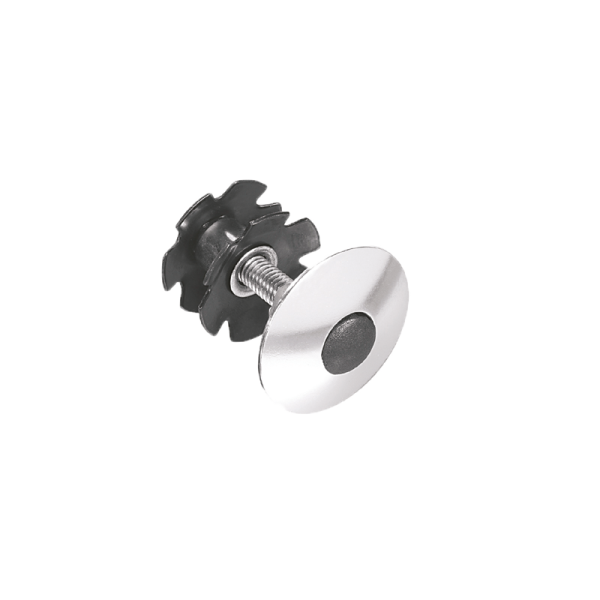 Ergotec Aheadkralle, One Time Plug 1" Ahead Kralle+Deckel+Schraube silver