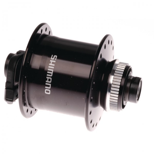 Shimano Nabendynamo DH-UR705 Center-Lock 100 mm 36-Loch 6V/3W 12mm schwarz Box