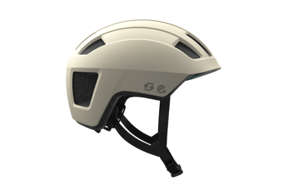 LAZER Unisex Verde KinetiCore Helm matte white stone 50-56