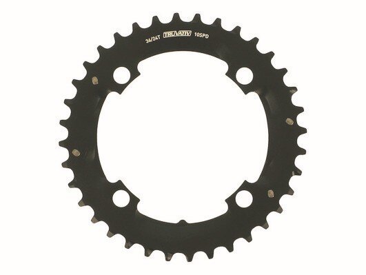 Sram Kettenblatt 36T 104 S1 2X10 (36/22) NO PIN BLAST BLACK