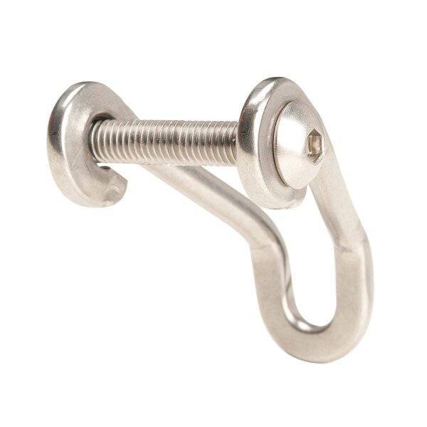 Wheeler Frontlichthalterung Stainless lang