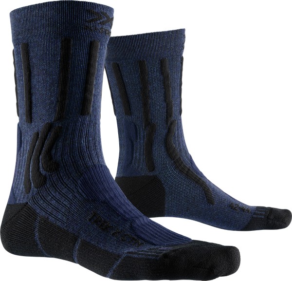 X-SOCKS Men Trek X CTN midnight blue melange/opal black