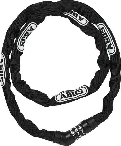 Abus Kettenschloss 4804C/110 Code ohne Halter schwarz
