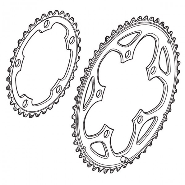 Shimano Kettenblatt Tiagra FC-4550 50 Zähne
