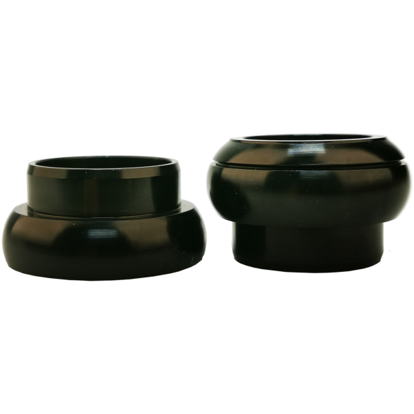 Steuersatz, EC34/28.6-EC34/30 Stack High:17.2/12.6 7075 alloyblack no star nut 45°ACB Bearing 1HST31