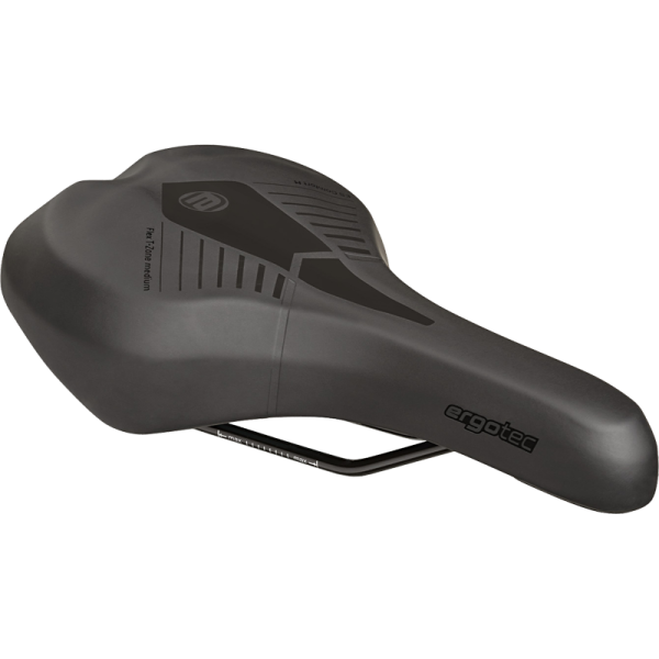Ergotec Sattel, ES ACTIVE M, 279x174mm, PU/Memory Foam MEDIUM, 440g