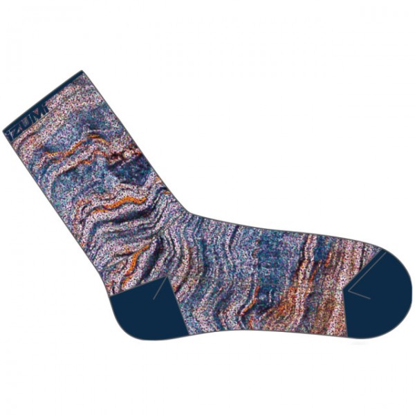 PEARL iZUMi W PRO Tall Sock navy sandtone