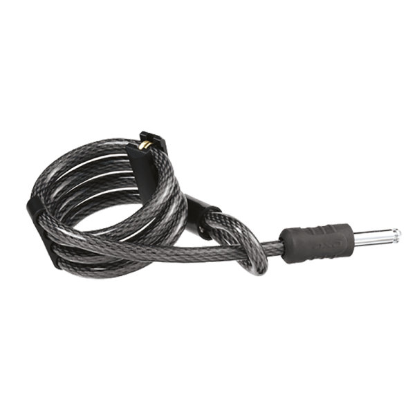 AXA Einsteckkabel, RLS 115, black transparent, Dicke: 10mm Länge: 115cm