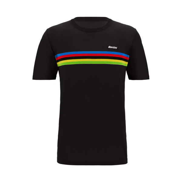 Santini T-Shirt UCI Rainbow World Champion, S