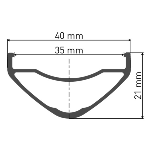 HX 1700 SPLINE Laufrad 27.5" IS 35 148/12 MS