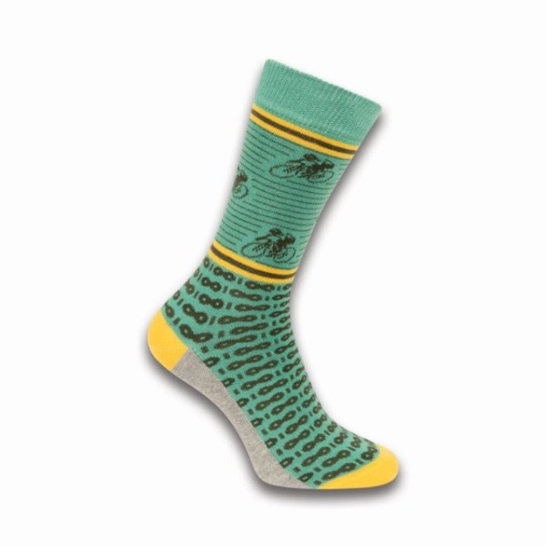 Le Patron Zonneveld Vintage Cyclist Socks multi 35-38