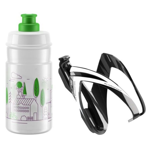 Elite Kit Ceo für Kinder schwarz glossy Jet 350ml transparent-grün