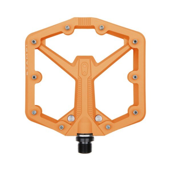 Crankbrothers Pedal Stamp 1 large orange Gen 2