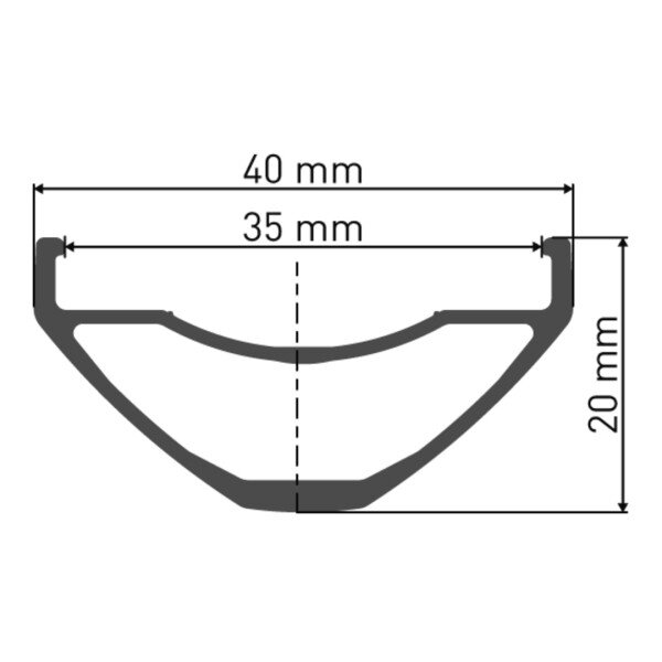 H 1900 SPLINE Laufrad 27.5" IS 35 148/12 MS