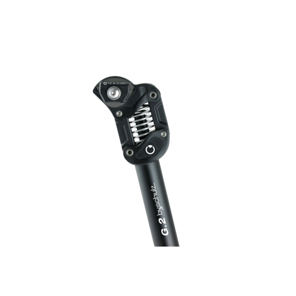 Federsattelstütze, G.2 ST 33.9 x 450mm Hub:30mm MEDIUM 60-85 kg black-sand