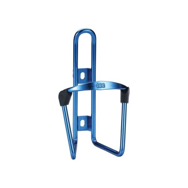 Bidonhalter Alu blau anodisiert mit CNS Schrauben