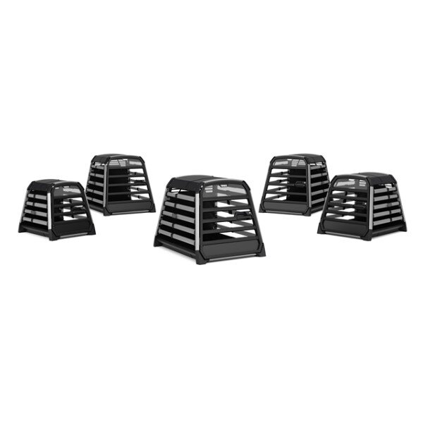 Thule Allax XXL Hundebox Compact 95-103cm 55kg Schwarz/Silber