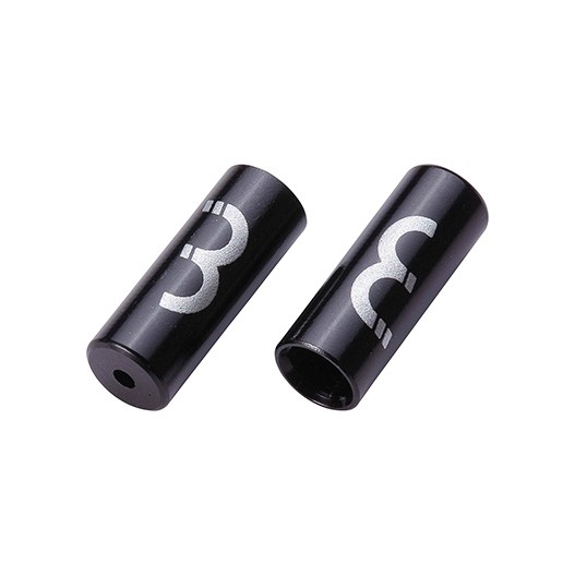 BBB Anschlaghülsen Alu 4mm schwarz 100 Stk.