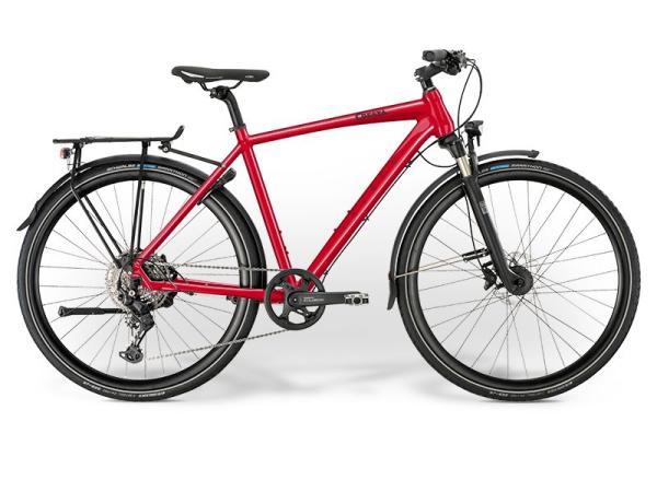 Cresta Veloce - Cues 10-Gang | XL/60 | Diamantrahmen | 608 loretta-rot glanz